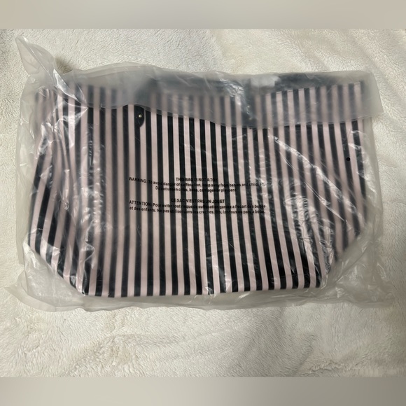 Victoria’s Secret Striped Logo Tote - Picture 5 of 8